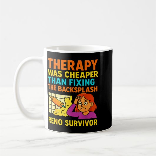 Mug Funny Renovation Remodeling Diy Construction New H (Gauche)