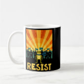 Mug Funny Resist Rtland Frog Protest (Gauche)