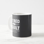 Mug Funny Retired And Rebuilt Bone Hip Knee Surgery (Devant gauche)