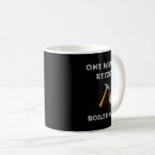 Mug Funny Retired Boilermaker Early Retirement Party C (Devant droit)