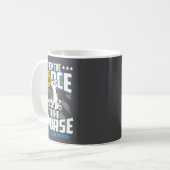 Mug Funny Retired Lice Officer Golf Retirement Gift  (Devant gauche)