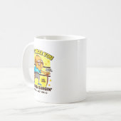 Mug Funny Retirement Bold Inappropriate Funny Gag Gift (Devant gauche)