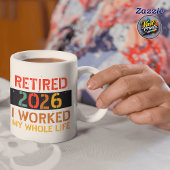 Mug Funny Retirement Custom Year Vintage Quote
