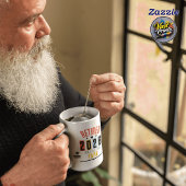 Mug Funny Retirement Personalised Retro Retired