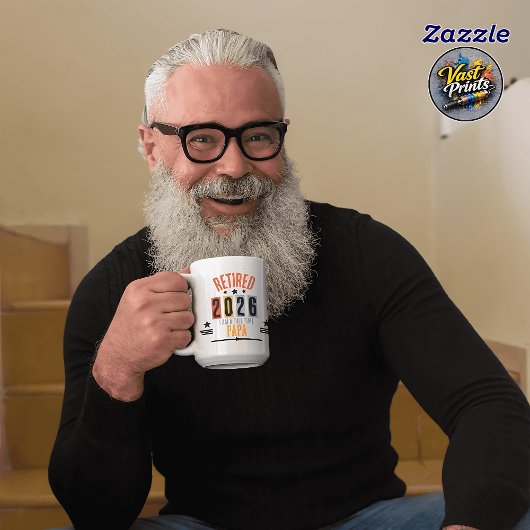 Mug Funny Retirement Personalised Retro Retired