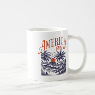 Mug Funny Retro 2025 Grunge Design, Golfe Des Etats-Un