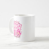 Mug Funny Retro 6 7 Valentine Love Hearts Playing Card (Devant gauche)