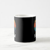 Mug Funny Retro F-Caw-F Bird Crow Crow Bird  (Centre)