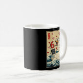 Mug Funny Retro Japanese Goose Teacher 6 7 Meme Valent (Devant droit)