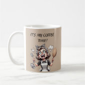 Mug Funny retro lady customizable (Gauche)