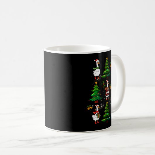 Mug Funny Retro Merry Goosemas Christmas Silly Goose X (Devant droit)