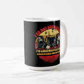 Mug Funny Retro Pas Daydreaming Auteur (Devant droit)
