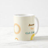 Mug Funny Retro Pickleball Raccoon Gift (Devant droit)