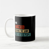 Mug Funny Retro Sarcastic Quotes Design Over 40's Humo (Gauche)