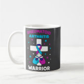 Mug Funny Rheumatoid Warrior Arthritis Awareness (Gauche)