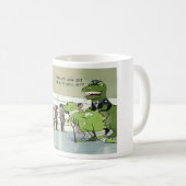 Mug Funny Rick London Dinosaur Police Lineup (Devant droit)