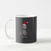 Mug Funny Robot Christmas Graphics Lights Lover Long S (Gauche)