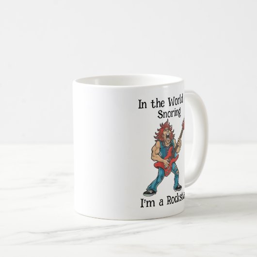 Mug Funny Rockstar (Devant droit)