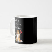 Mug Funny Rough Collies 98% Chance Shirt Has Hair Roug (Devant gauche)