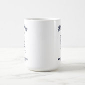 Mug Funny Running Because Murder Is Wrong Retro 15oz (Centre)
