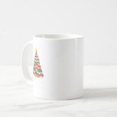 Mug Funny Running Scute Ss Cute Sss Christmas Tree Lig (Devant gauche)
