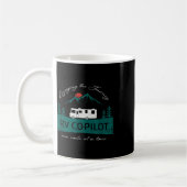 Mug Funny Rv Co-pilot Motorhome Camping (Gauche)