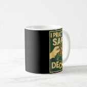 Mug Funny Safe Decks Trading Card Game Pun Humor  (Devant droit)