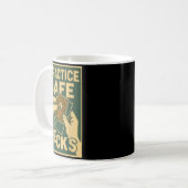 Mug Funny Safe Decks Trading Card Game Pun Humor (Devant gauche)