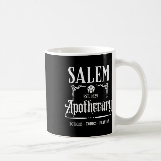 Mug Funny Salem sorcière Machusetts appothécaire Hallo (Droite)