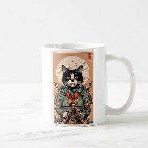 Mug Funny samurai cat