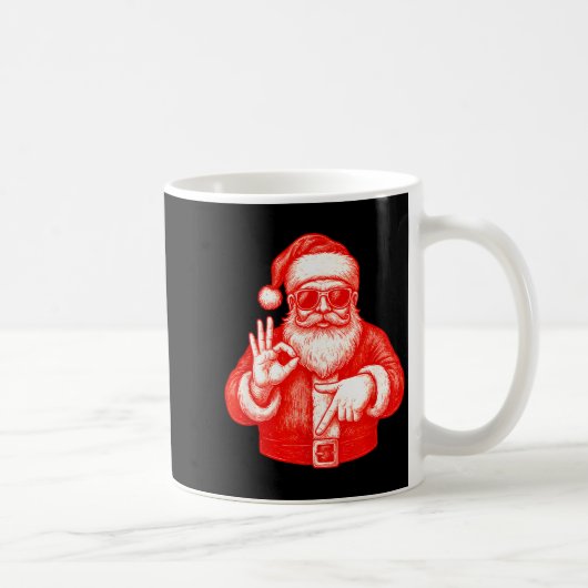 Mug Funny Santa 6 7 Meme Design _ Christmas Math Humor (Droite)