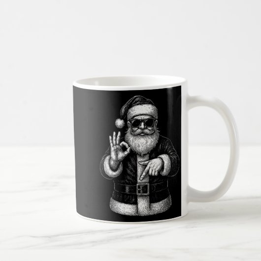 Mug Funny Santa 6 7 Meme Design _ Christmas Math Humor (Droite)
