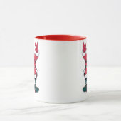 Mug Funny Santa Claus sur skateboard (Centre)