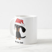 Mug Funny Santa Clause Dachshund Christmas Holiday Chi (Devant gauche)