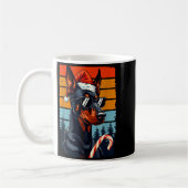 Mug Funny Santa Hat Christmas Dobie Doberman Nscher (Gauche)