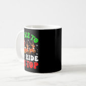 Mug Funny Santa I Like To Ride On Top Christmas Couple (Devant gauche)