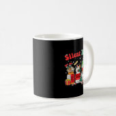 Mug Funny Santa Profol Silent Night Icu Nurses Merry C (Devant droit)