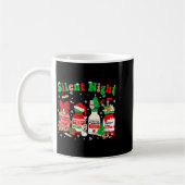 Mug Funny Santa Profol Silent Night Icu Nurses Merry C (Gauche)