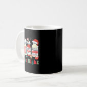 Mug Funny Santa Profol Silent Night Icu Nurses Merry C (Devant gauche)
