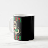 Mug Funny Santa Says Six Seven Retro 67 Meme Cool Chri (Devant gauche)