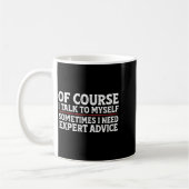 Mug Funny Sarcastic Dad Joke Grandpa Of Course I Talk  (Gauche)