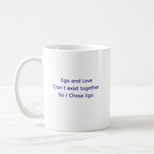 Mug Funny Sarcastic Quotes Customized Your Own Tea (Gauche)
