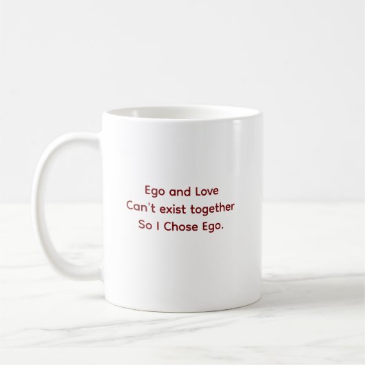 Mug Funny Sarcastic Quotes Customized Your Own Tea (Gauche)