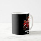Mug Funny Sarcastic Santa Smoking And Drinking “christ (Devant droit)
