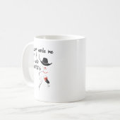 Mug Funny Sarcastic You Couldn't Handle Me Women Wine (Devant gauche)