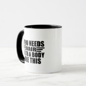 Mug Funny sarcastique cite humour adulte sarcasme (Devant gauche)