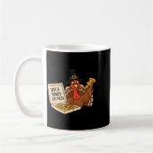Mug Funny Save A Turkey Eat A Zza Thanksgiving Zza Lov (Gauche)