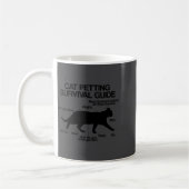 Mug Funny Saying Cat Owner Petting Guide Cat Lover Gif (Gauche)