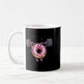 Mug Funny Saying Donut Give Up Gym Weight Lifting Work (Gauche)