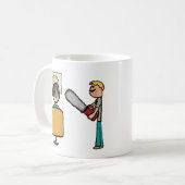 Mug Funny Scary Barber Sweeney Todd (Devant gauche)